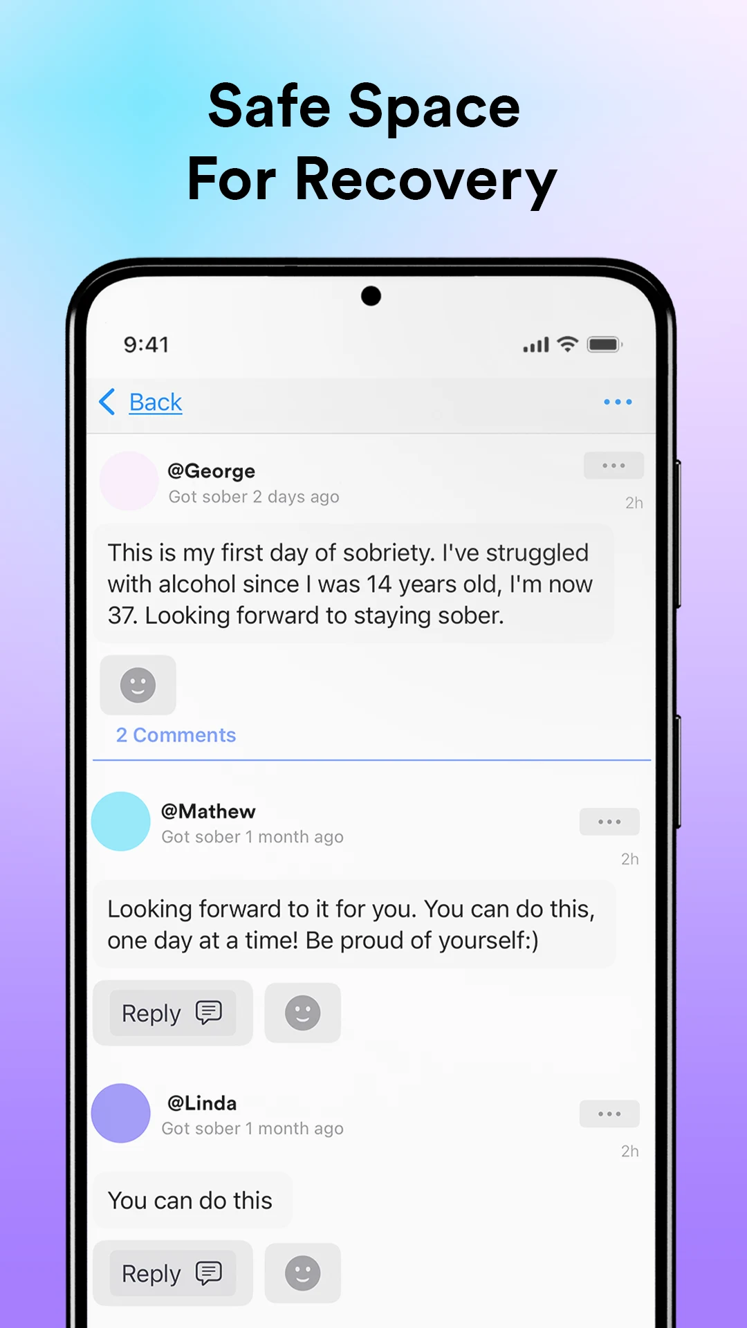 Sober Sidekick: Quit Addiction screenshot
